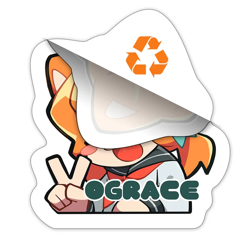 Custom Removable Vinyl Reusable Stickers - Image 8