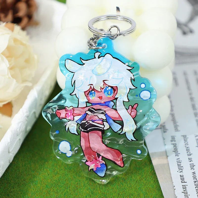 Custom Ripple Acrylic Keychains - Image 8