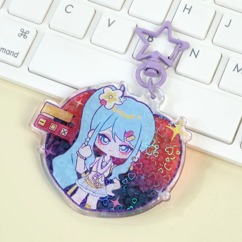Custom Rounding Clear Acrylic Keychains - Image 11