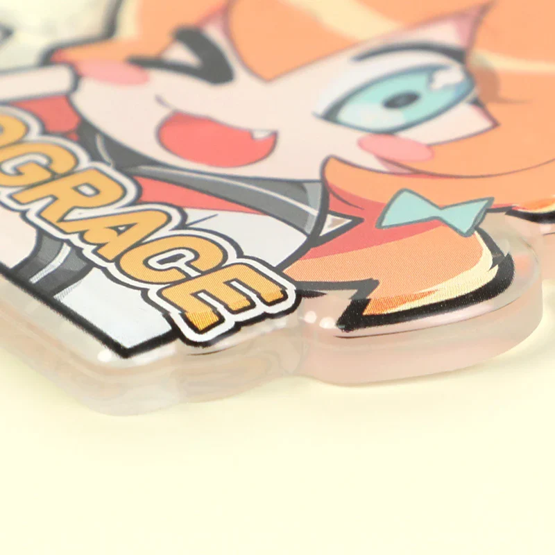 Custom Rounding Clear Acrylic Keychains - Image 3