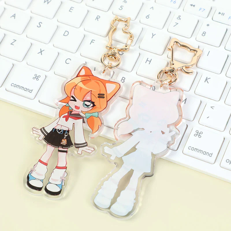 Custom Rounding Clear Acrylic Keychains - Image 8