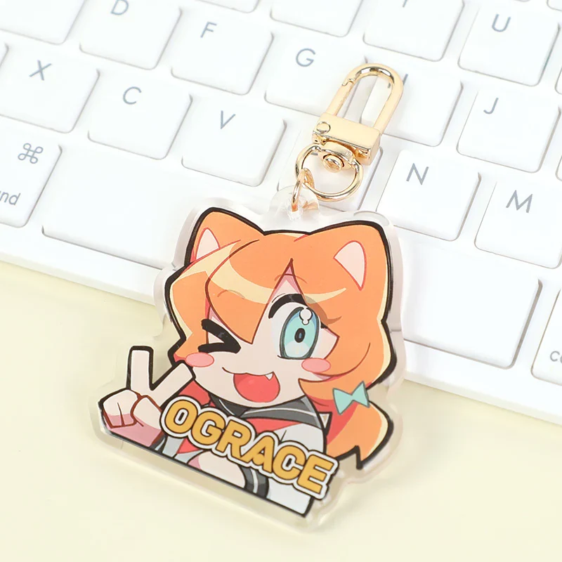 Custom Rounding Clear Acrylic Keychains - Image 9