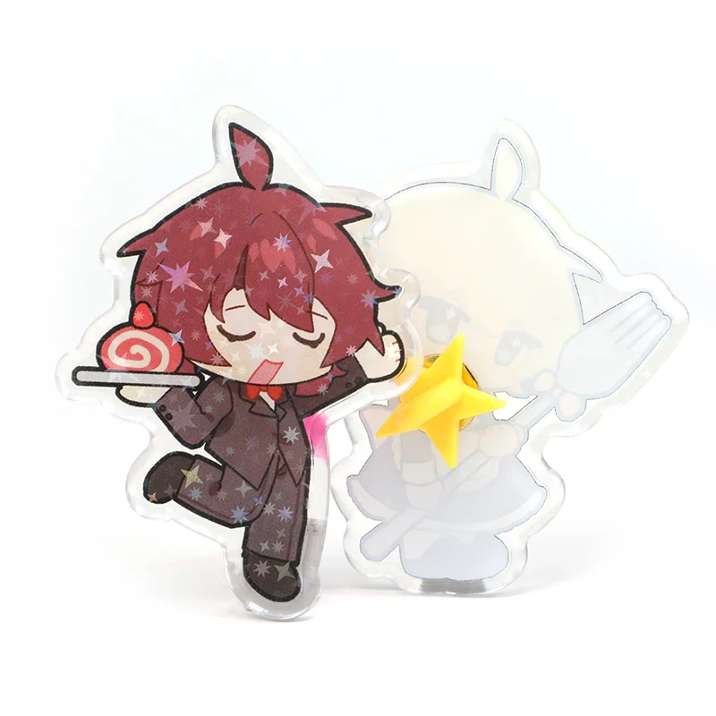 Custom Rounding Clear Acrylic Pins - Image 4