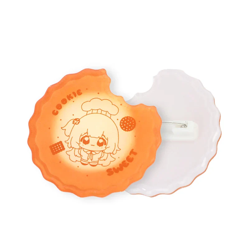 Custom Rounding Clear Acrylic Pins - Image 5