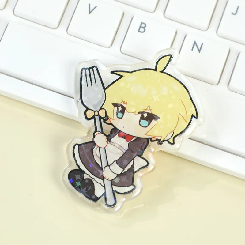 Custom Rounding Clear Acrylic Pins - Image 7