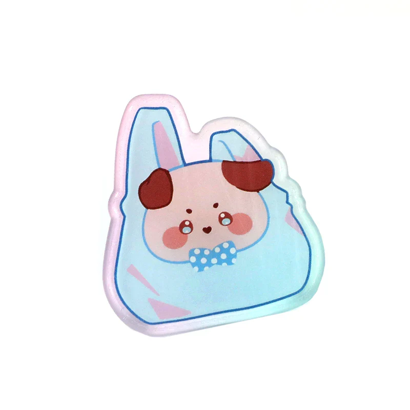 Custom Rounding Clear Acrylic Pins - Image 8