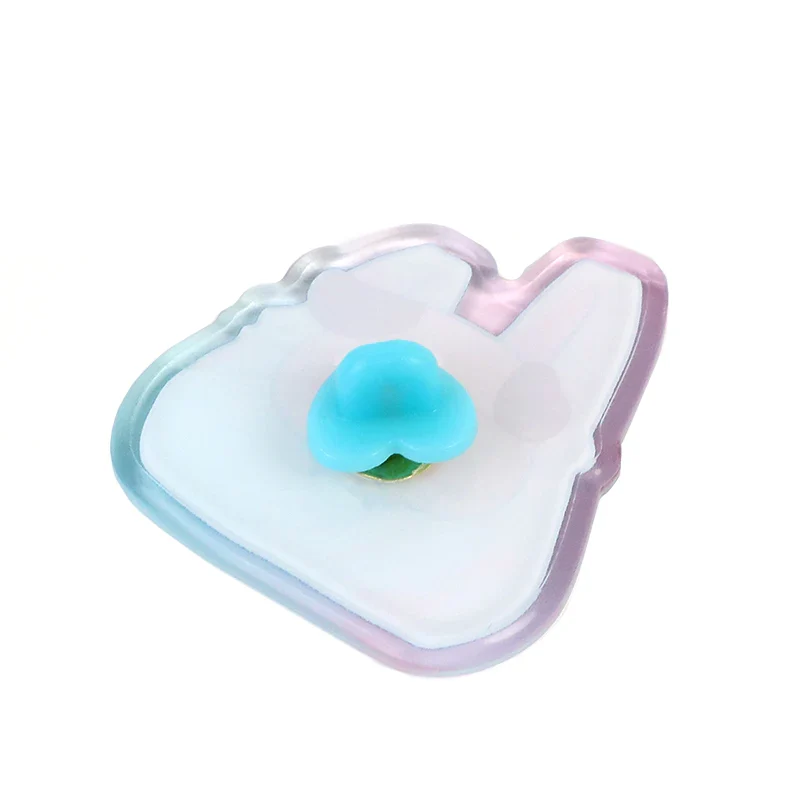 Custom Rounding Clear Acrylic Pins - Image 9
