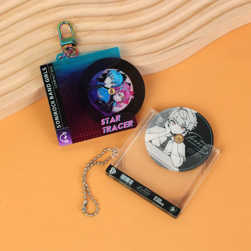 Custom Slide-out Spinning CD Keychains - Image 3