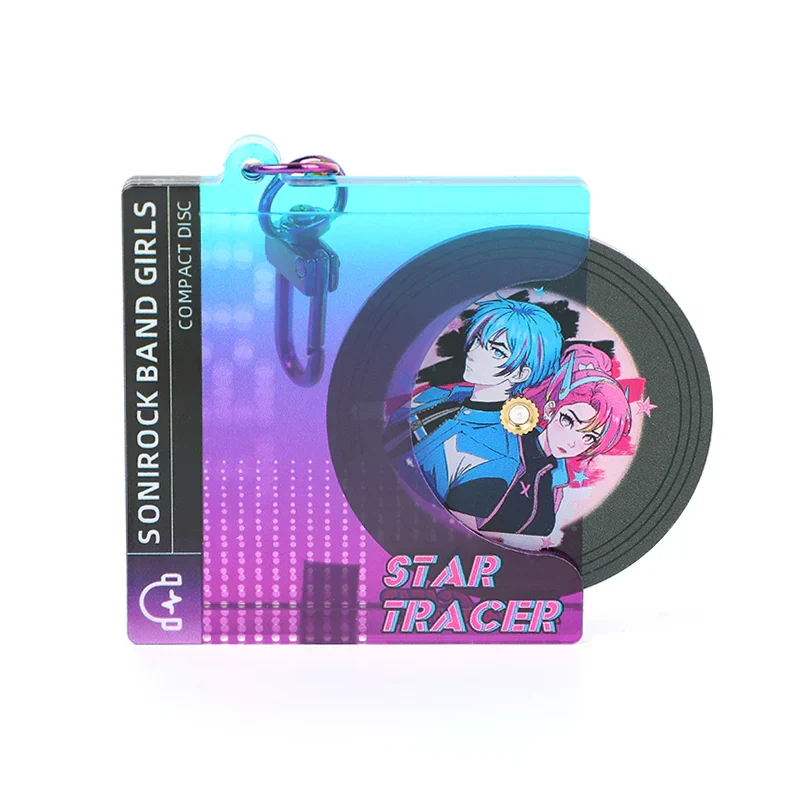 Custom Slide-out Spinning CD Keychains - Image 4