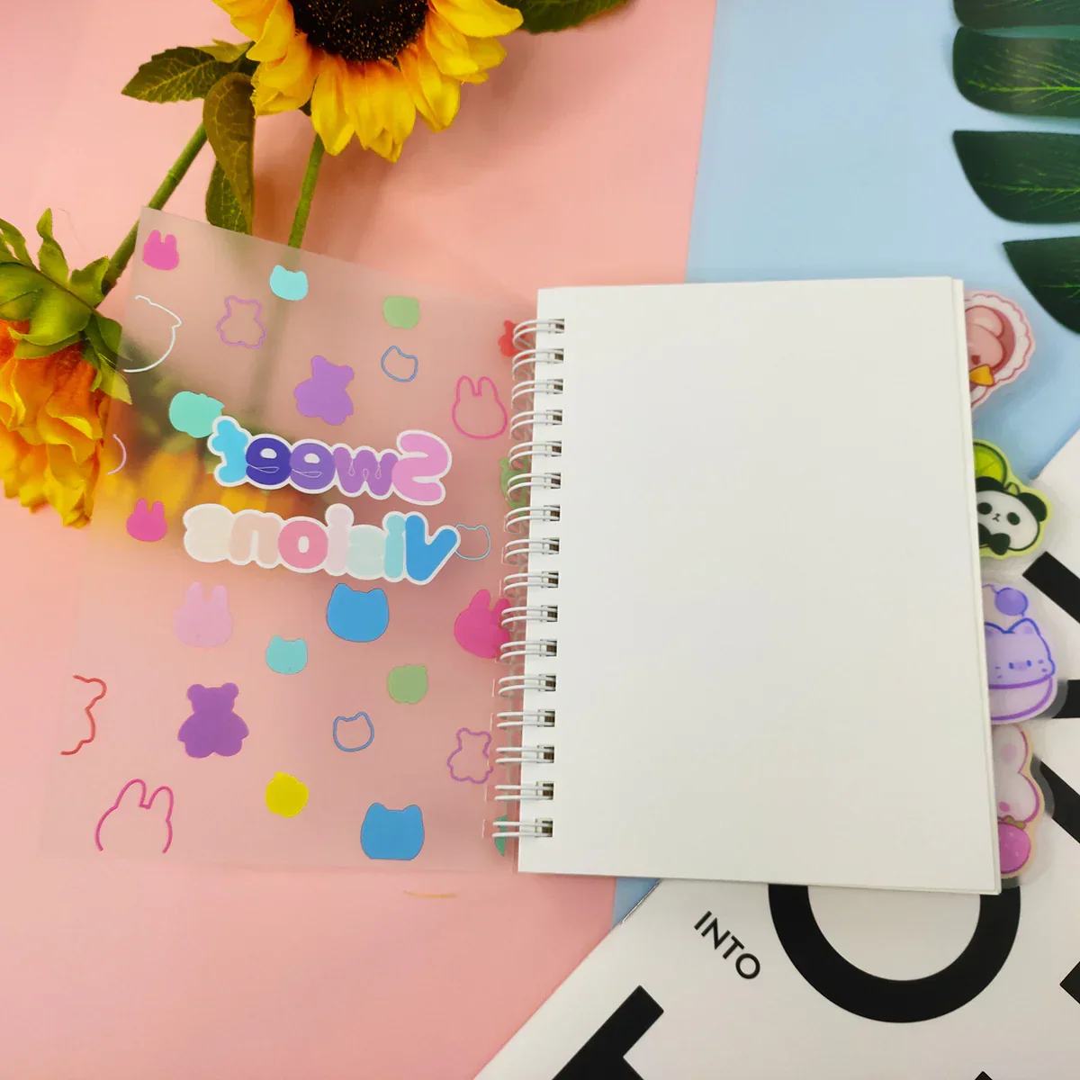 Custom Spiral Dividers Notebook With Tabs - Image 2