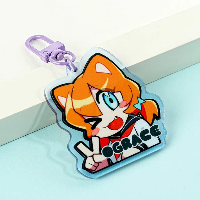 Custom Stickers Keychain Samples - Image 3