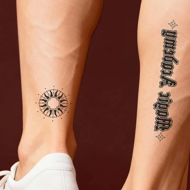 Custom Temporary Tattoo Sticker Sheets - Image 13