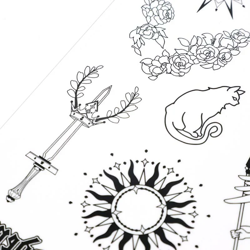 Custom Temporary Tattoo Sticker Sheets - Image 9