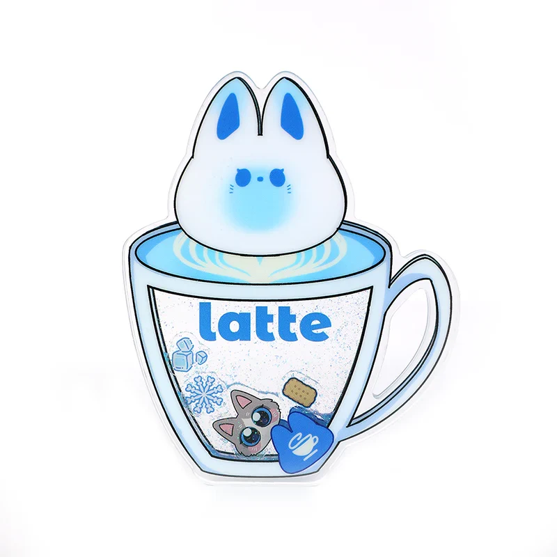 Custom Thicken Pre-filled Quicksand Liquid Acrylic Standees - Image 5