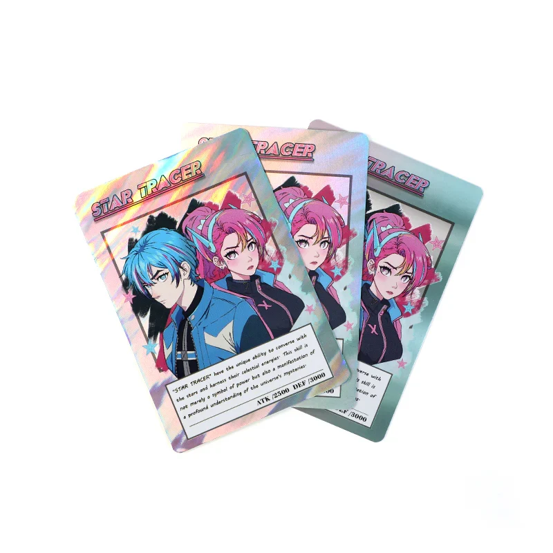 Custom Trading Holographic Cards Personalized Artist TCG Game Cards - Image 2