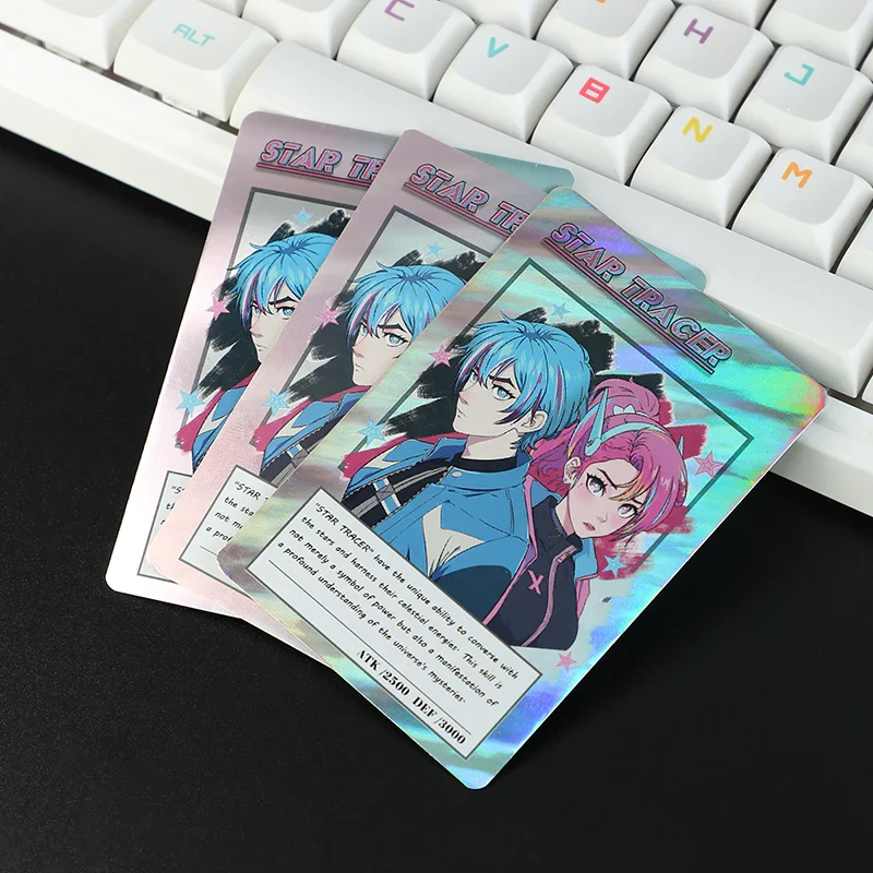 Custom Trading Holographic Cards Personalized Artist TCG Game Cards - Image 4