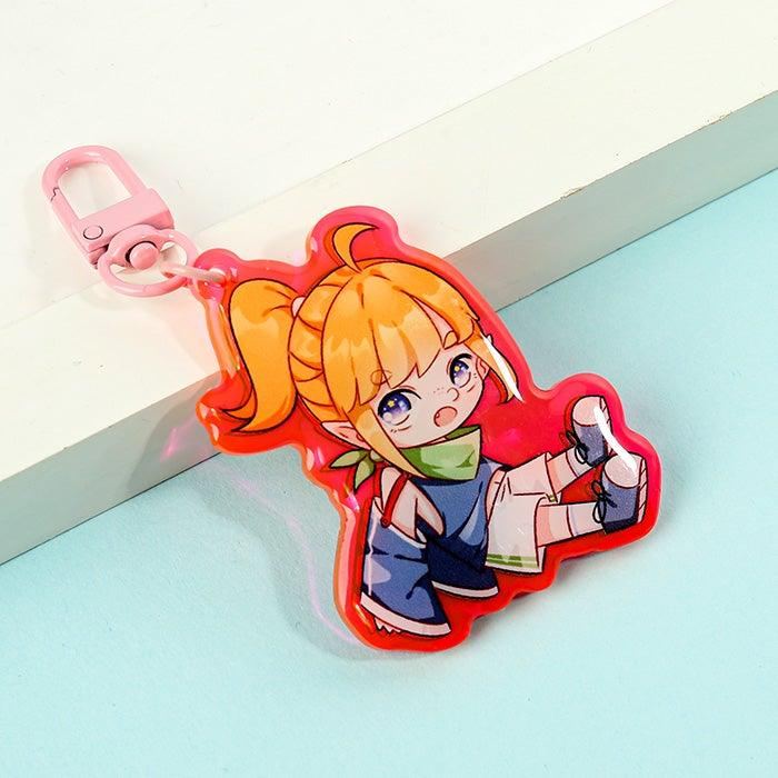 Custom Translucent Colored Acrylic Keychains - Image 3