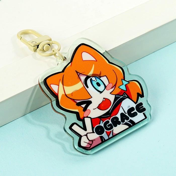 Custom Translucent Colored Acrylic Keychains - Image 5