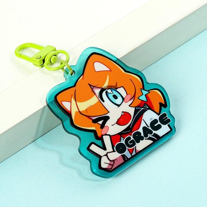 Custom Translucent Colored Acrylic Keychains - Image 6