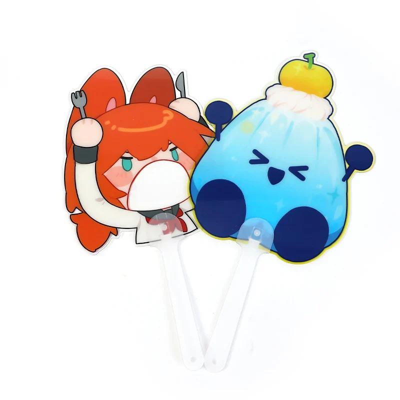 Custom Translucent Hand Fans(Flash Sale) - Image 4