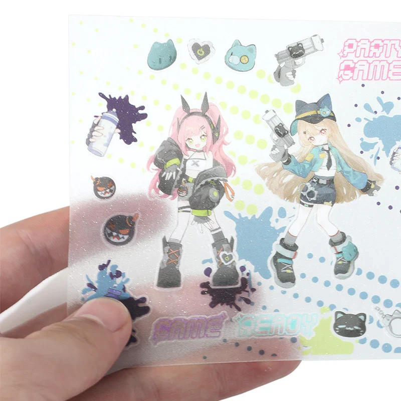 Custom Transparent Clear Stickers Sheets - Image 3