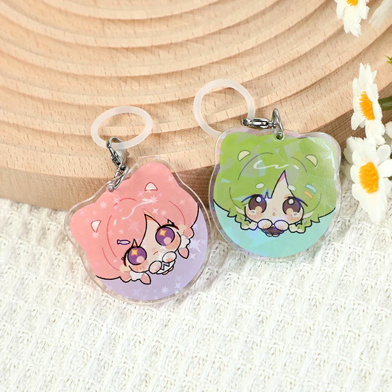 Custom Umbrella Holographic Keychains - Image 12