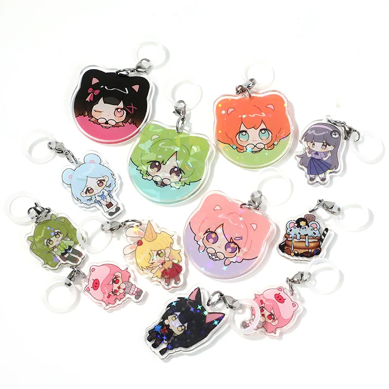 Custom Umbrella Holographic Keychains - Image 3