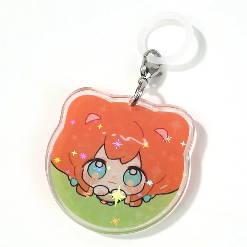 Custom Umbrella Holographic Keychains - Image 7