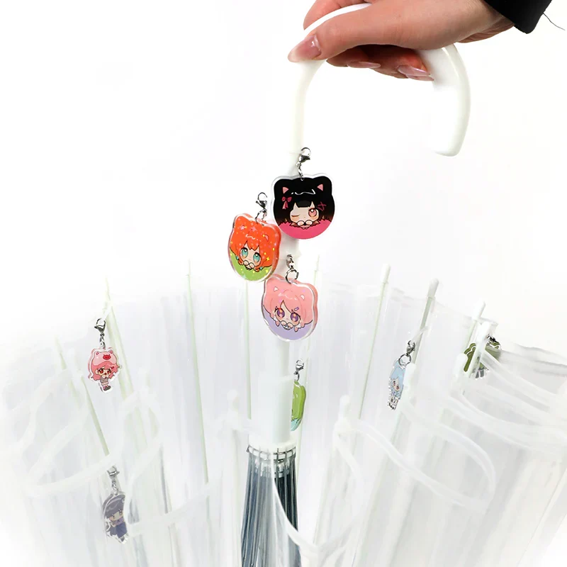 Custom Umbrella Holographic Keychains - Image 9