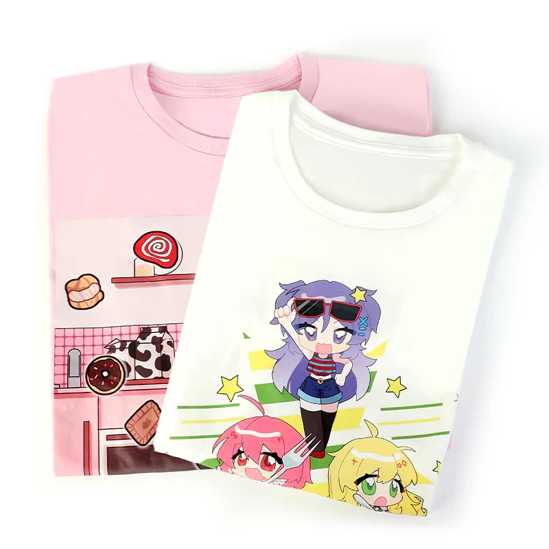 Custom Women T Shirts Printing Cotton Crew Neck T-Shirts - Image 9