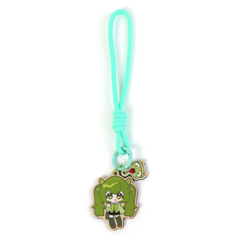 Custom Wooden Braided Lanyard Keychain With Rope - Image 11