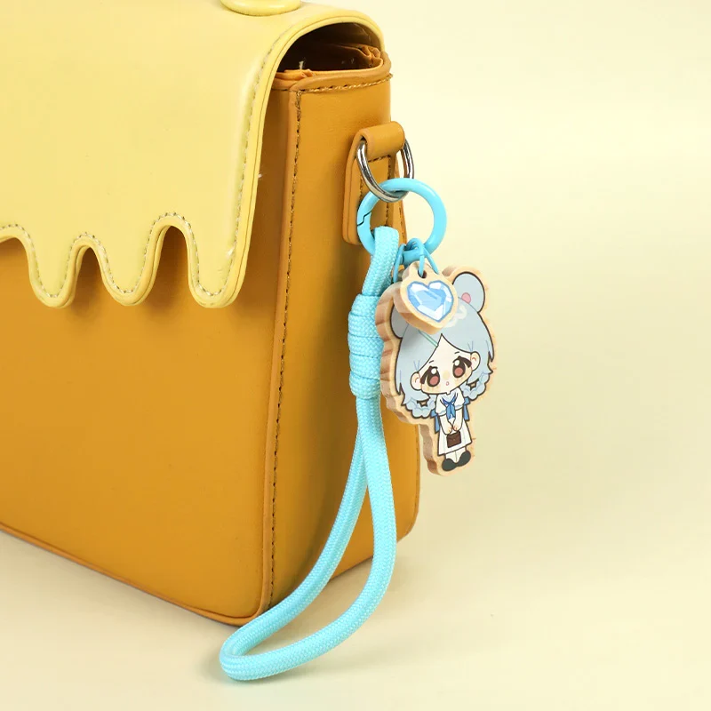 Custom Wooden Braided Lanyard Keychain With Rope - Image 14