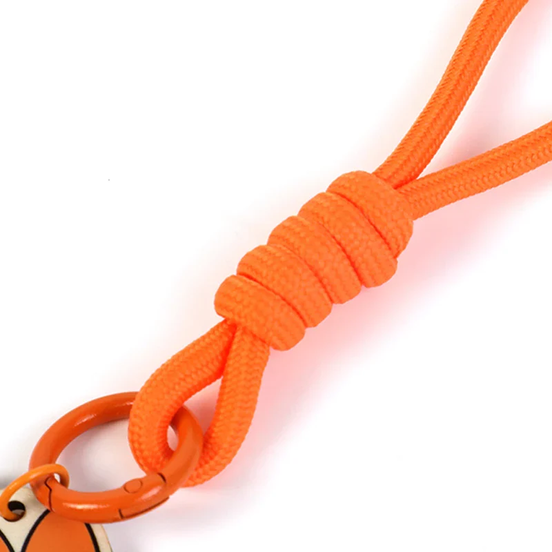 Custom Wooden Braided Lanyard Keychain With Rope - Image 4