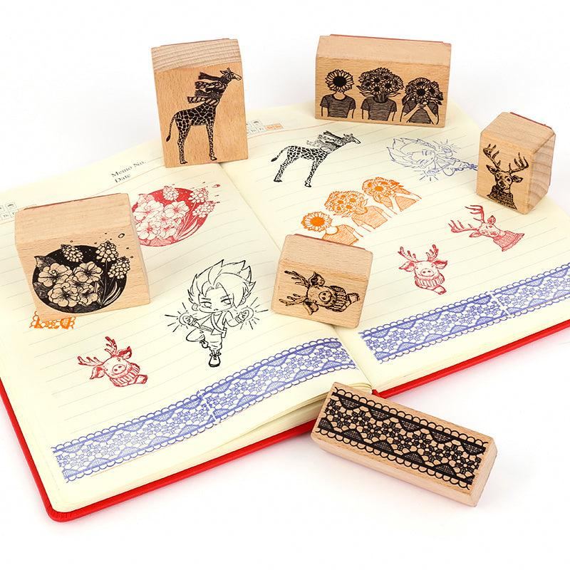 Custom Wooden Rubber Stamp - Image 2
