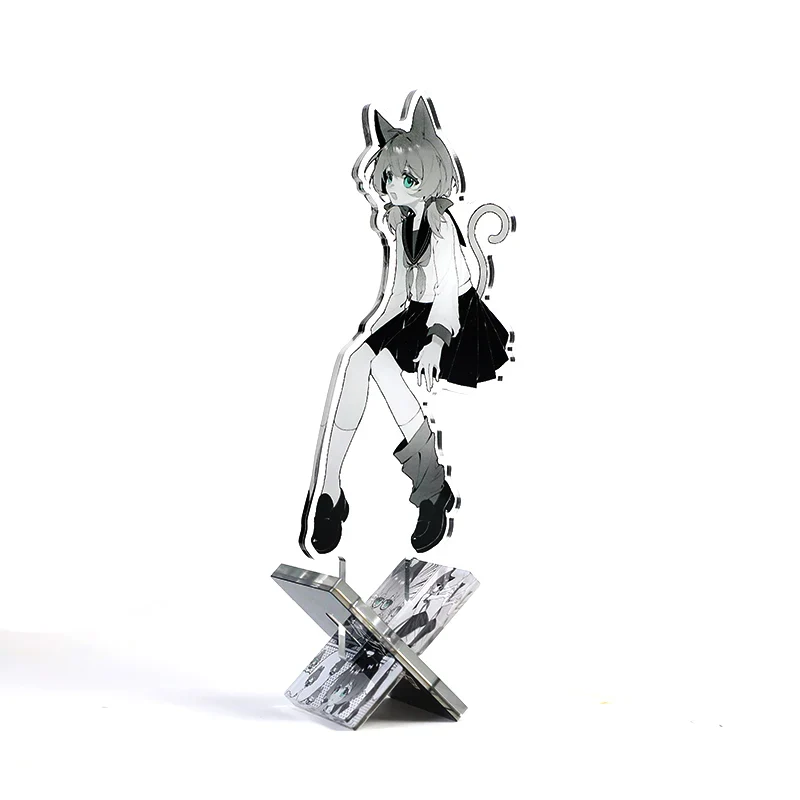 Custom X-Shaped Clear Acrylic Standees - Image 4